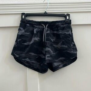 Athleta Girls Camo Workout Shorts
